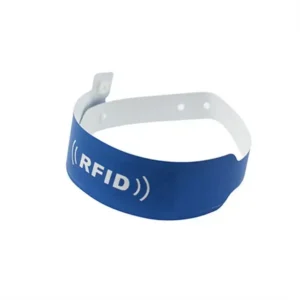 Wide-faced NFC/RFID Vinyl Wristband