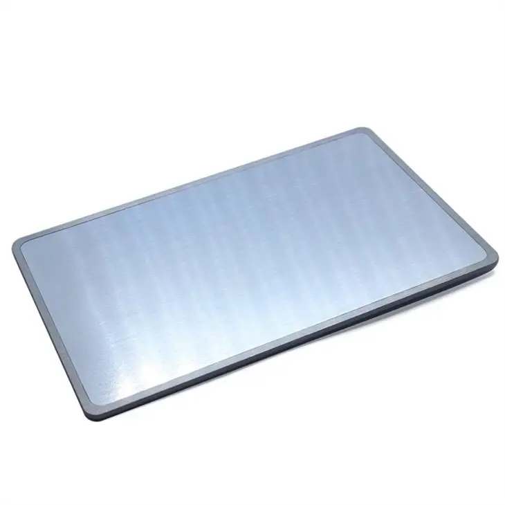 Brushed Silver Credit Card