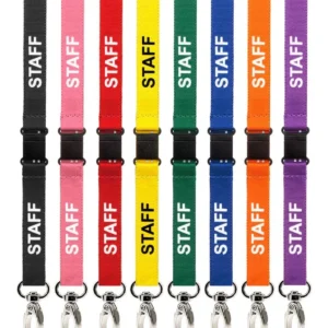 Single Colour Text Lanyards (500 Pack)