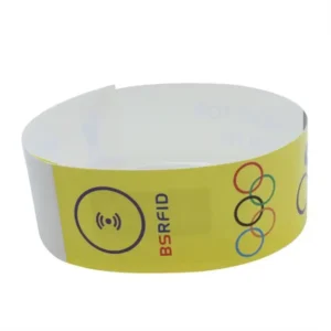 Secure Tyvek NFC/RFID Wristbands
